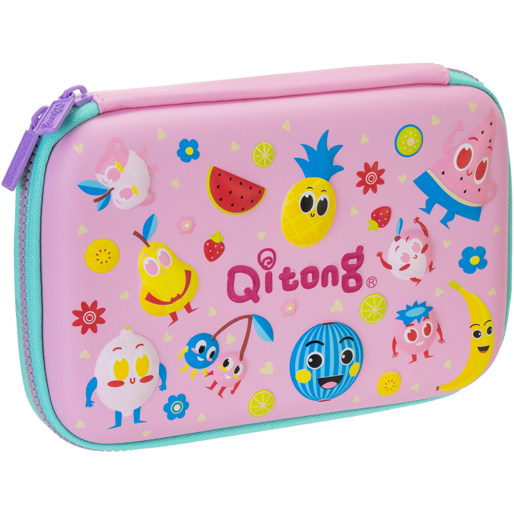 Пенал Cool For School 1 відділення з органайзером рожевий (QT-5675-Pink) Пенал Cool For School 1 відділення з органайзером рожевий (QT-5675-Pink)