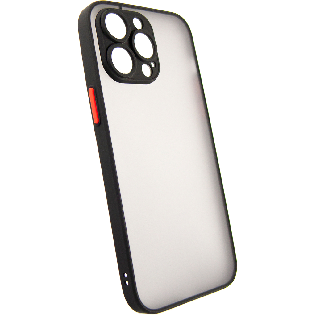 Чохол до мобільного телефона Dengos Matte iPhone 14 Pro Max (black) (DG-TPU-MATT-126) Чохол до мобільного телефона Dengos Matte iPhone 14 Pro Max (black) (DG-TPU-MATT-126)