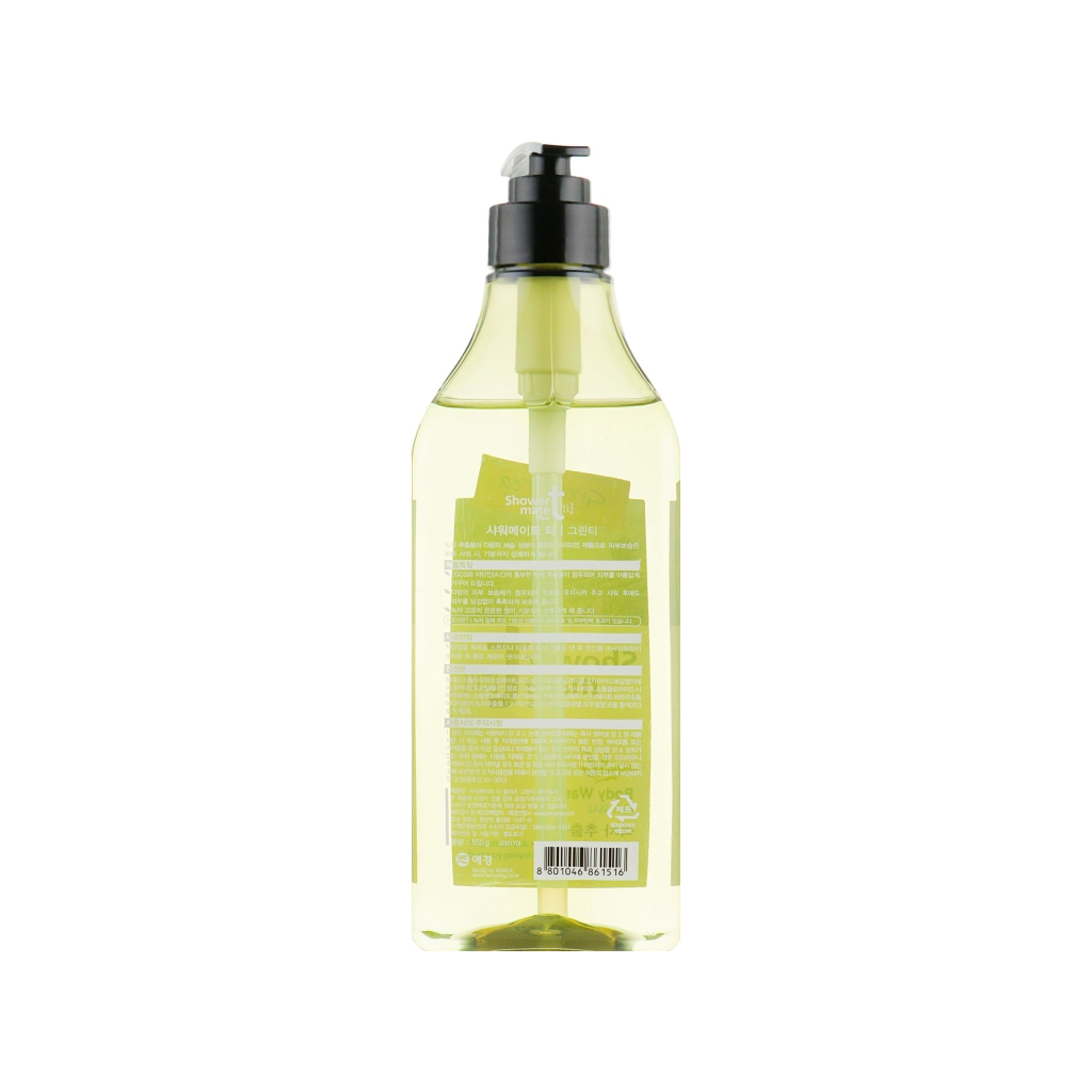 Гель для душу KeraSys Shower Mate Green Tea 550 мл (8801046861516)