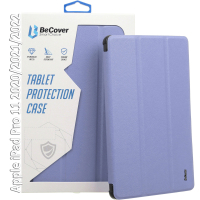 Чохол до планшета BeCover Tri Fold Soft TPU Silicone Apple iPad Pro 11 2020/2021/2022 Purple (709711)