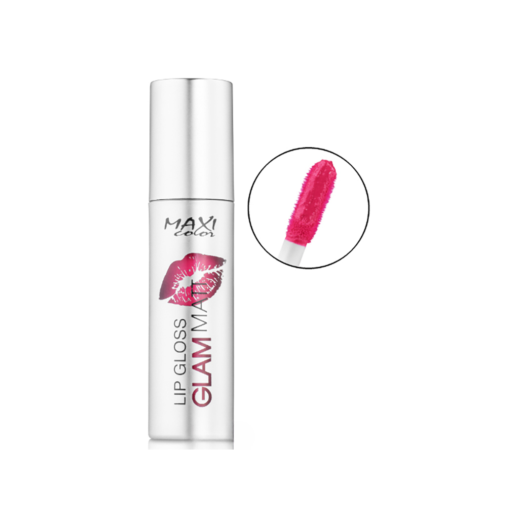 Помада для губ Maxi Color Lip Gloss Glam Matt 03 - Оксамитова троянда (4823097100943)