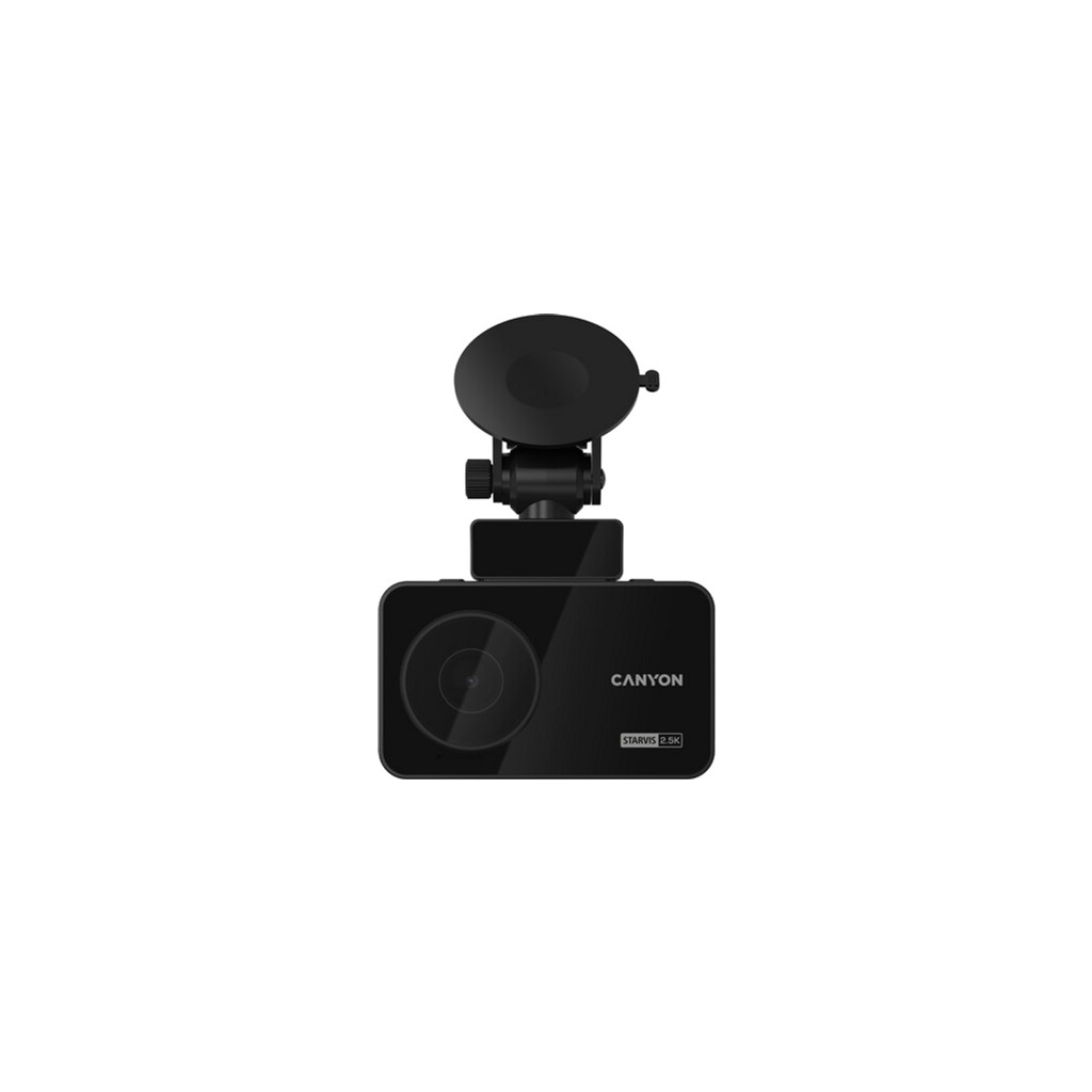 Відеореєстратор Canyon DVR25GPS WQHD 2.5K 1440p GPS Wi-Fi Black (CND-DVR25GPS)