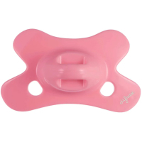 Difrax Natural Uni pacifier, 0-6 months (UN123 Raspberry)