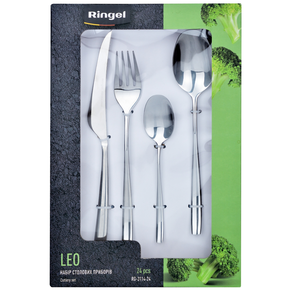 Набір столових приборів Ringel Leo 24 предмети (RG-3114-24)