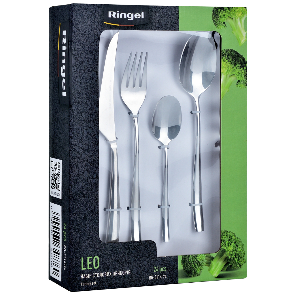Набір столових приборів Ringel Leo 24 предмети (RG-3114-24)