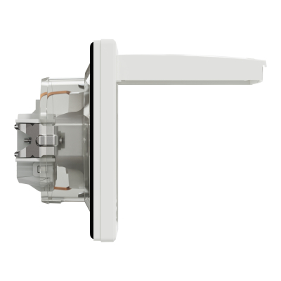 Розетка Schneider Electric ASFORA з кришкою IP44, біла (EPH3100321)