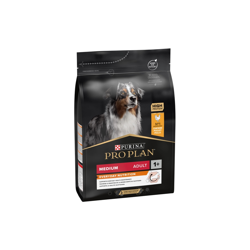 Сухий корм для собак Purina Pro Plan Dog Medium Adult з куркою 3 кг (7613035114807)