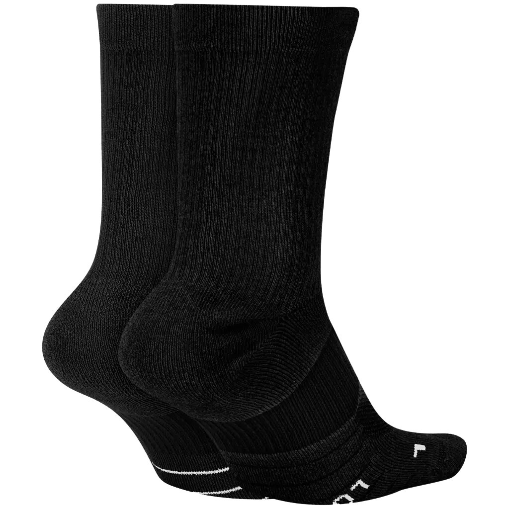 Шкарпетки Nike U NK MLTPLIER CRW 2PR SX7557-010 42-46 2 пари Чорні (194494241190)