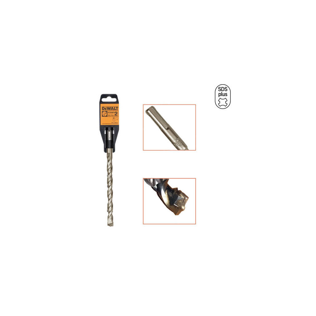 Бур DeWALT SDS-Plus EXTREME2, 15x150 x200мм (DT9574) Бур DeWALT SDS-Plus EXTREME2, 15x150 x200мм (DT9574)