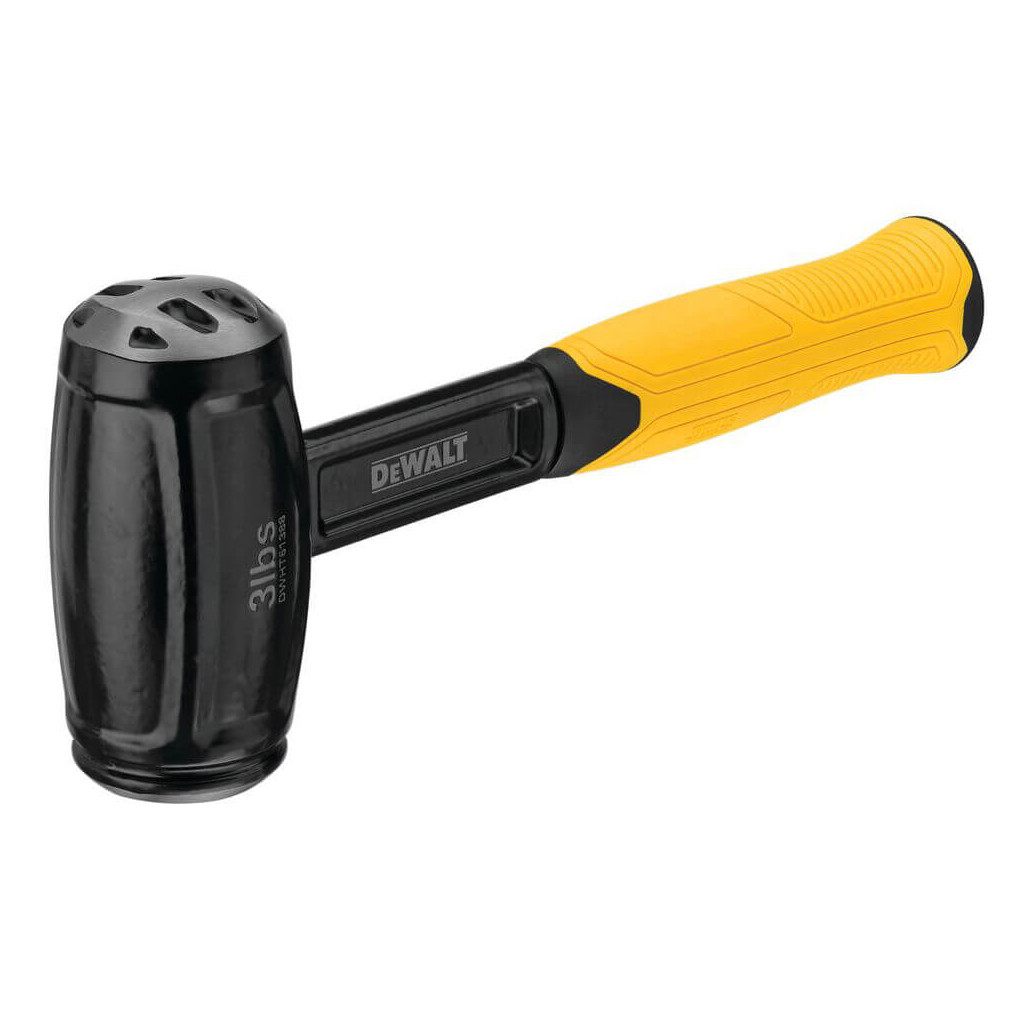Кувалда DeWALT міні, 1361 г, з гасінням вібрації, 26.5 см. (DWHT51388-0)
