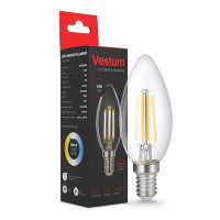 Light bulb Vestum C35 E14 4W 220V 3000K (1-VS-2306)