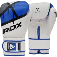 Боксерські рукавички RDX F7 Ego Blue 12 унцій (BGR-F7U-12oz)