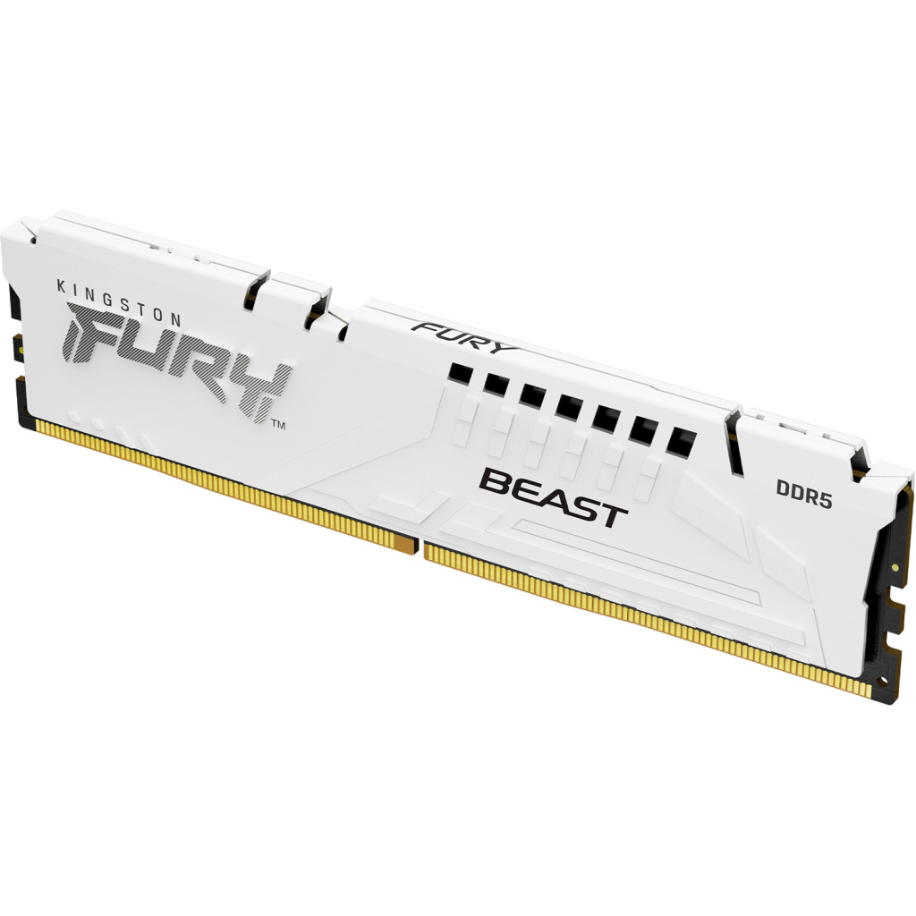 Модуль пам'яті для комп'ютера DDR5 16GB 6400 MHz Beast White EXPO Kingston Fury (ex.HyperX) (KF564C32BWE-16) Модуль пам'яті для комп'ютера DDR5 16GB 6400 MHz Beast White EXPO Kingston Fury (ex.HyperX) (KF564C32BWE-16)