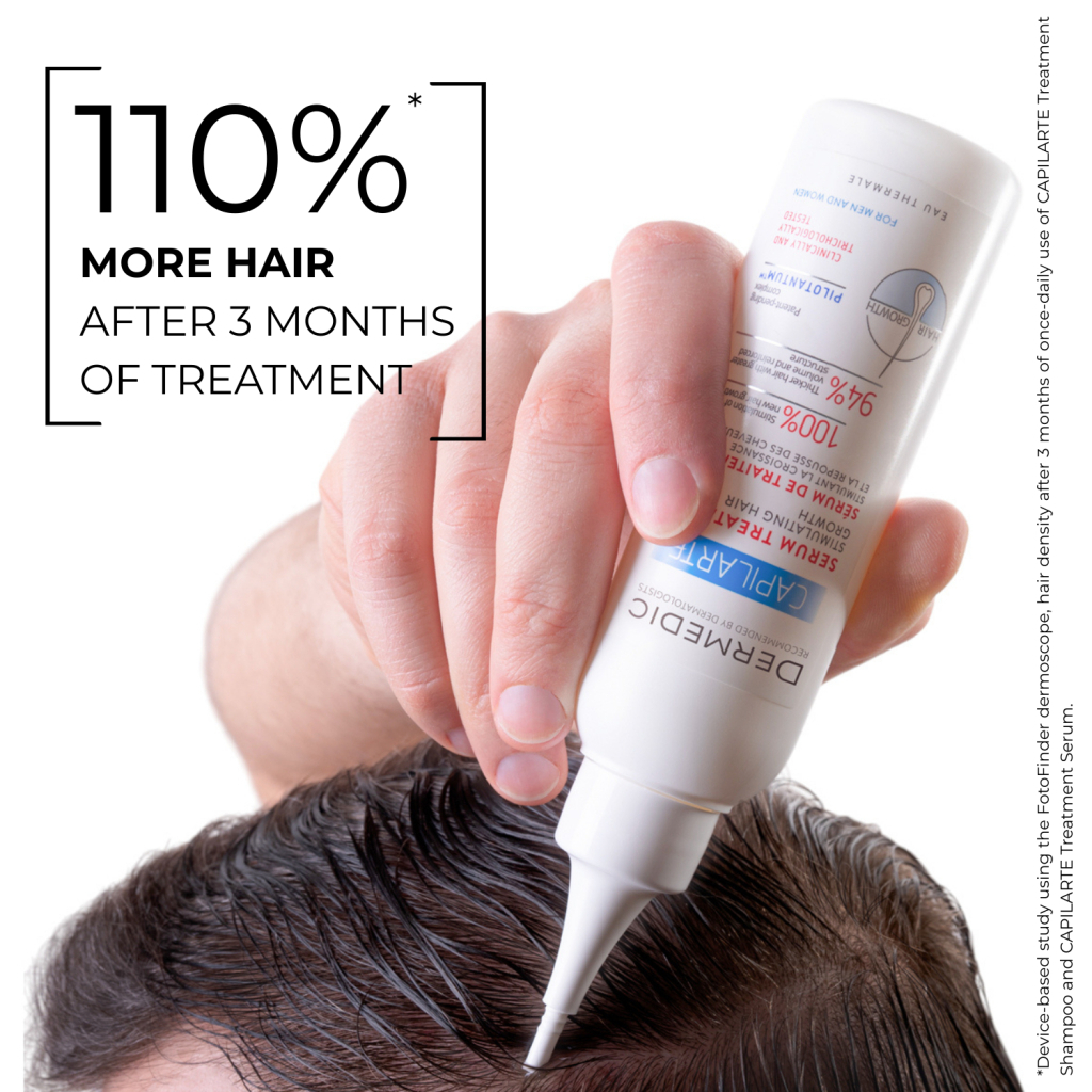 Сироватка для волосся Dermedic Capilarte Для стимулювання та відновлення росту волосся 150 мл (5901643174255)