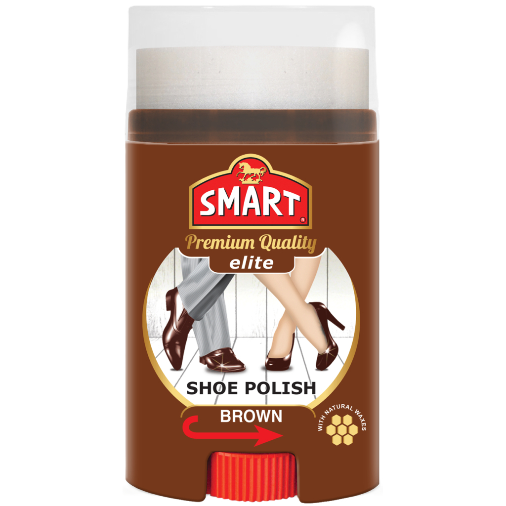 Крем для взуття Smart Shoes Elite Коричневий 60 мл (8697422822680)