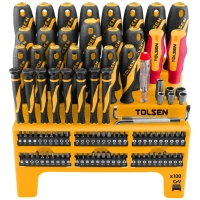 Tolsen screwdriver set 100 pcs (20185)