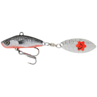 Тейл-спінер Savage Gear 3D Sticklebait Tailspin 65mm 9.0g Black Red (1854.43.92)