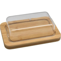 Маслянка кухонна Ardesto Midori, 19х12.5х6см, бамбук, пластик (AR0918)