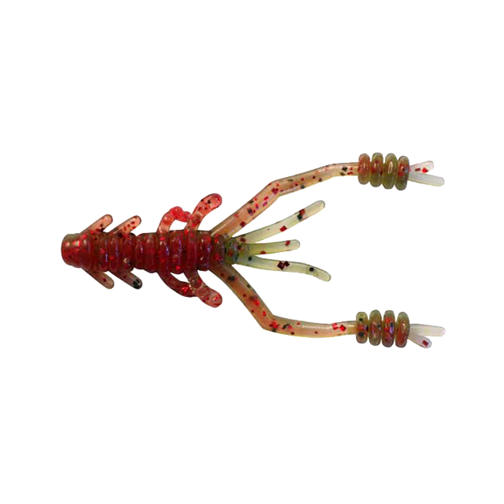 Силікон рибальський Reins Ring Shrimp 3" B20 Tomato Craw (8 шт/уп.) (1552.06.03)
