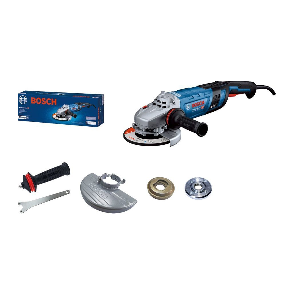 Шліфувальна машина Bosch GWS 30-230 B 230 мм 2800W, 6500об/хв, 5.9кг (0.601.8G1.000)