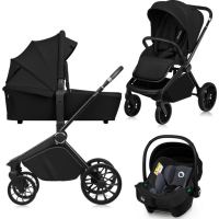 Lionelo stroller 3 in 1 MIKA PLUS BLACK ONYX (LO-MIKA PLUS 3IN1 BLACK ONYX)