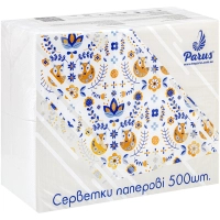 Серветки столові Parus 1 шар 500 шт. (4820205440410)