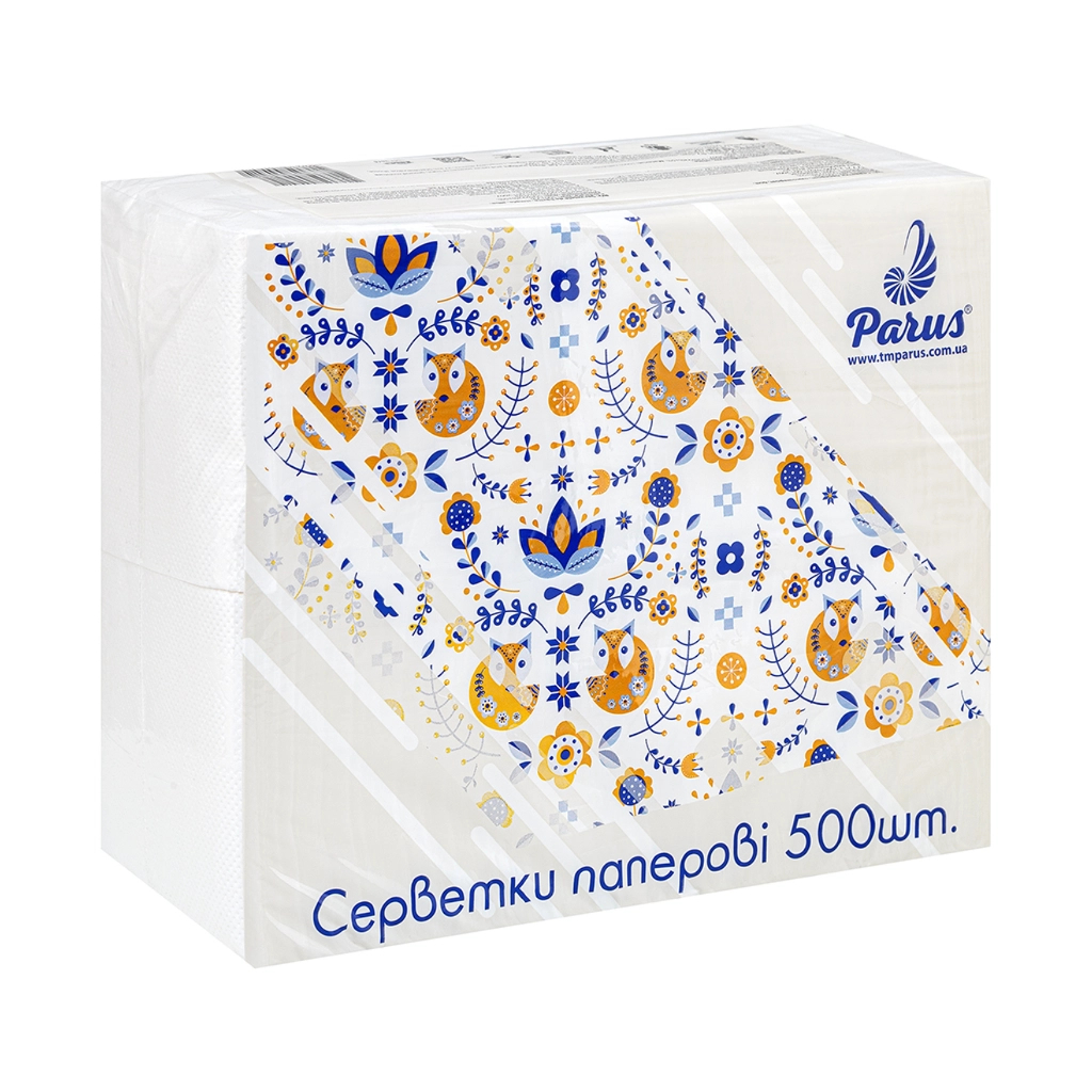 Серветки столові Parus 1 шар 500 шт. (4820205440410)