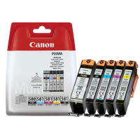 Картридж Canon PGI-580/CLI-581 BK,PBK,C,M,Y Multipack, blister (2078C005)