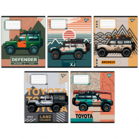 Notebook Yes Off road vehicle A5 48 sheets line (767391)
