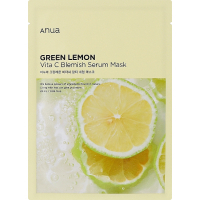 Face mask Anua Green Lemon Vita C Blemish Serum Mask 25 ml (8809640733628)