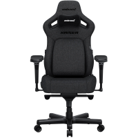 Крісло ігрове Anda Seat Kaiser 4 Linen Fabric Size L Dark Gray (AD12YDDC-L-20-GB-CF)