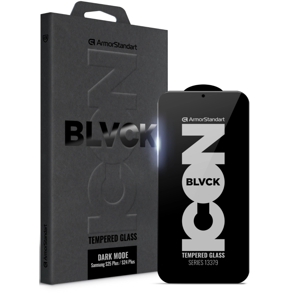 Скло захисне Armorstandart Dark Mode Samsung S25 Plus / S24 Plus (ARM85823) Скло захисне Armorstandart Dark Mode Samsung S25 Plus / S24 Plus (ARM85823)