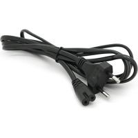 Кабель живлення C7 1.8m 0.5mm2 black Voltronic (PC-184/2 CEE7/16-C7-CCA18)