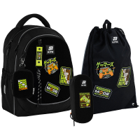 Шкільний набір Kite Education Gaming Mode 700 (рюкзак, пенал, сумка) (SET_K25-700M-5)