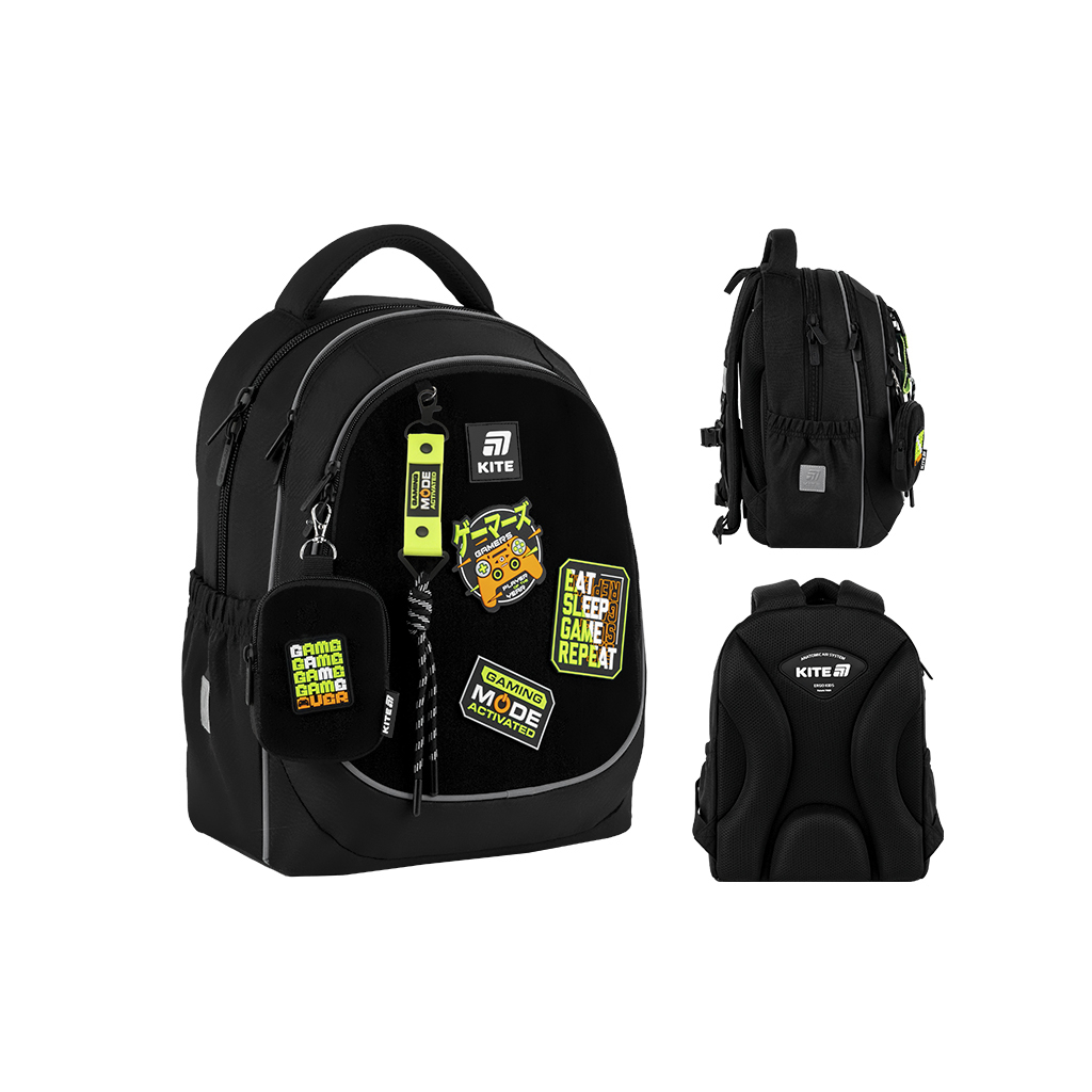 Шкільний набір Kite Education Gaming Mode 700 (рюкзак, пенал, сумка) (SET_K25-700M-5)
