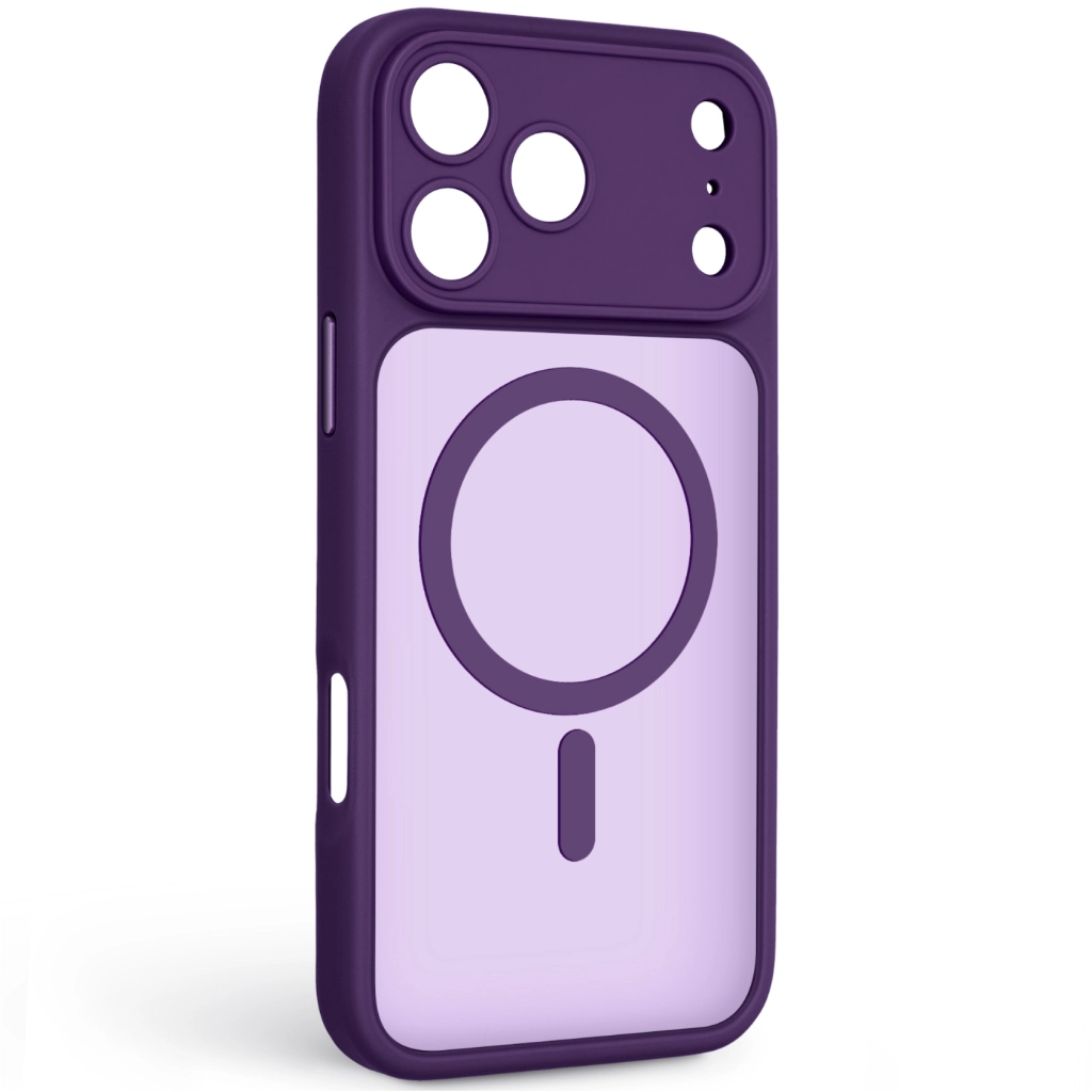 Чохол до мобільного телефона Armorstandart Lush MagCase Apple iPhone 17 Pro Max Dark Violet (ARM87499) Чохол до мобільного телефона Armorstandart Lush MagCase Apple iPhone 17 Pro Max Dark Violet (ARM87499)