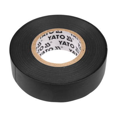 Ізоляційна стрічка Yato 15 ММ X 20 М X 0,13 ММ, чорна (YT-8159)