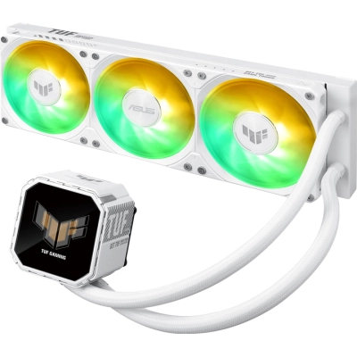 Система рідинного охолодження ASUS TUF-GAMING-LC-III-360-ARGB LCD WHT (90RC01A2-B0EAY0)