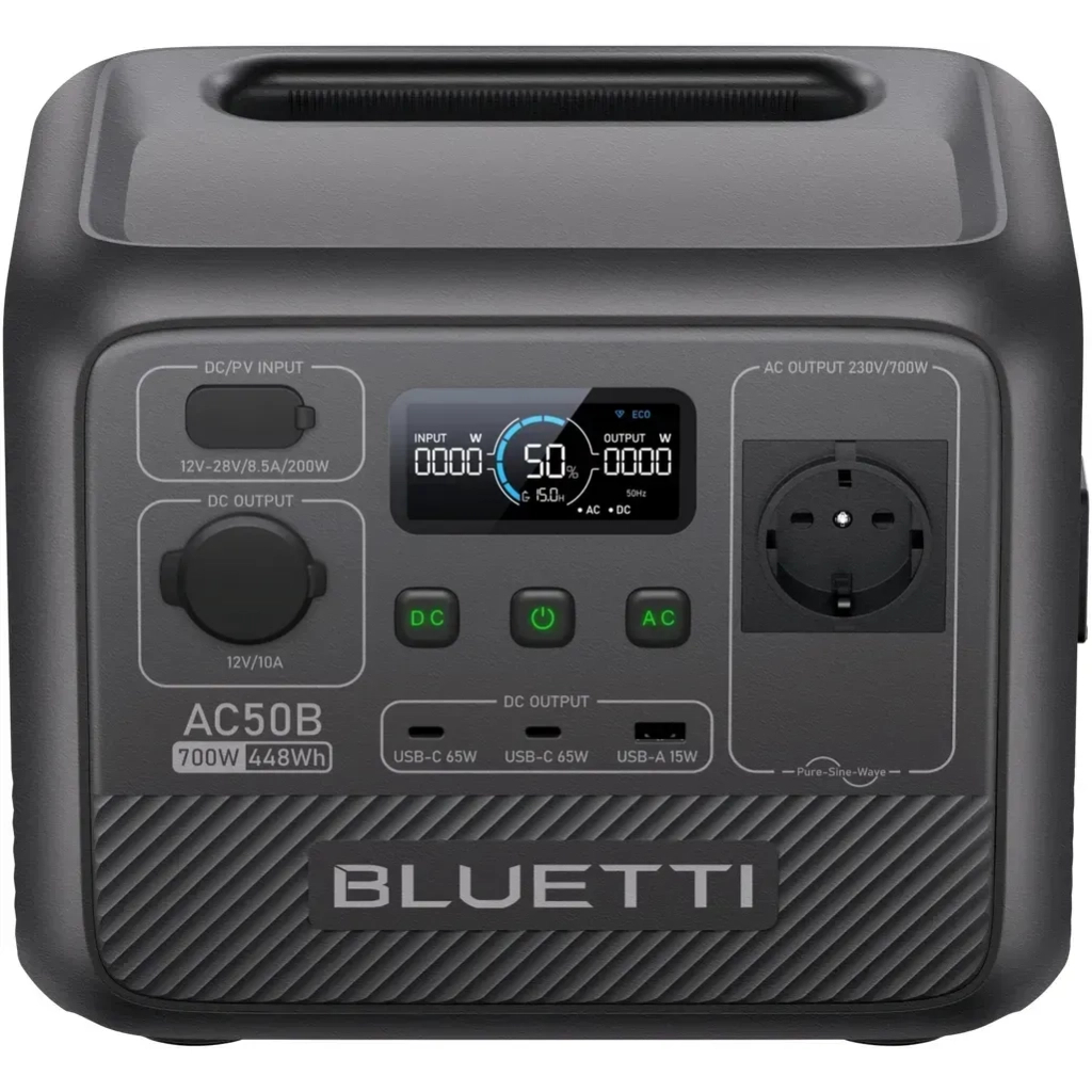 Зарядна станція BLUETTI AC50B 700W 448Wh (AC50B) Зарядна станція BLUETTI AC50B 700W 448Wh (AC50B)