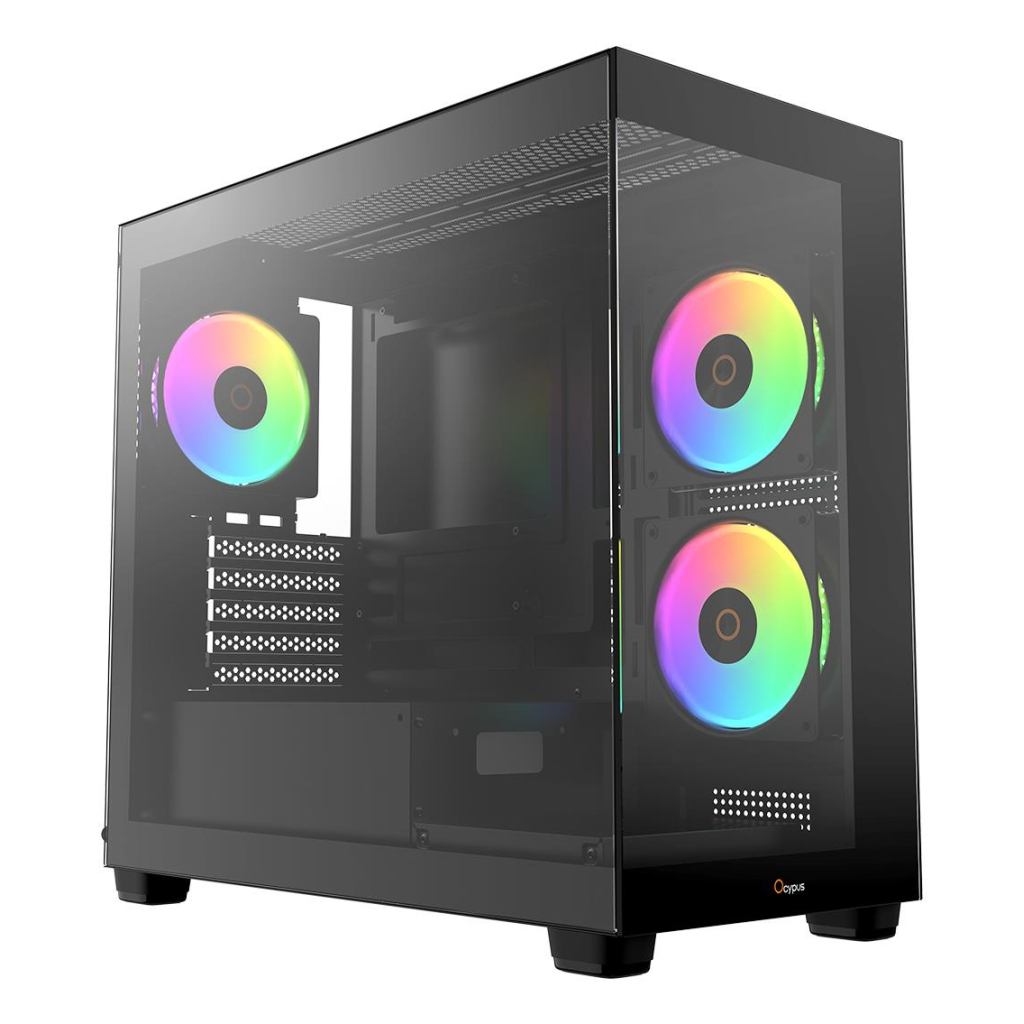 Корпус для ПК OCYPUS GAMMA C52 BK ARGB (GAMMA-C52-BKD300XX-GL) Корпус для ПК OCYPUS GAMMA C52 BK ARGB (GAMMA-C52-BKD300XX-GL)