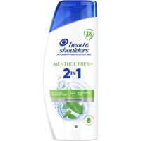 Head & Shoulders 2 in 1 Anti-dandruff shampoo Menthol freshness 400 ml (8700216305419)