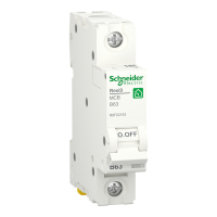 Automatic circuit breaker Schneider Electric RESI9 6kA 1P 63A (R9F02163)