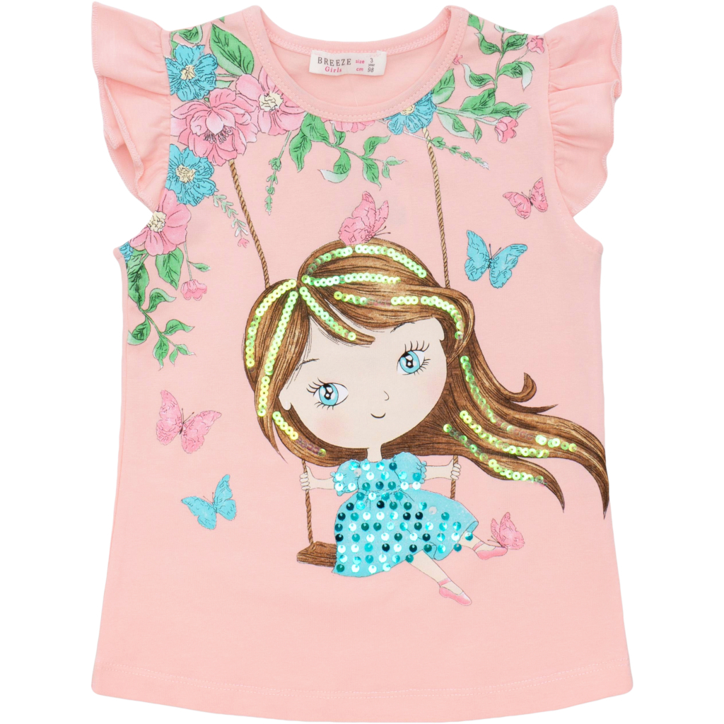 Набір дитячого одягу Breeze з дівчинкою (16409-98G-peach)