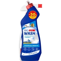Набір побутової хімії Pro Wash Засіб для миття ванної кімнати та сантехніки 750 г + Засіб для видалення жиру 500 г (4262396149015)