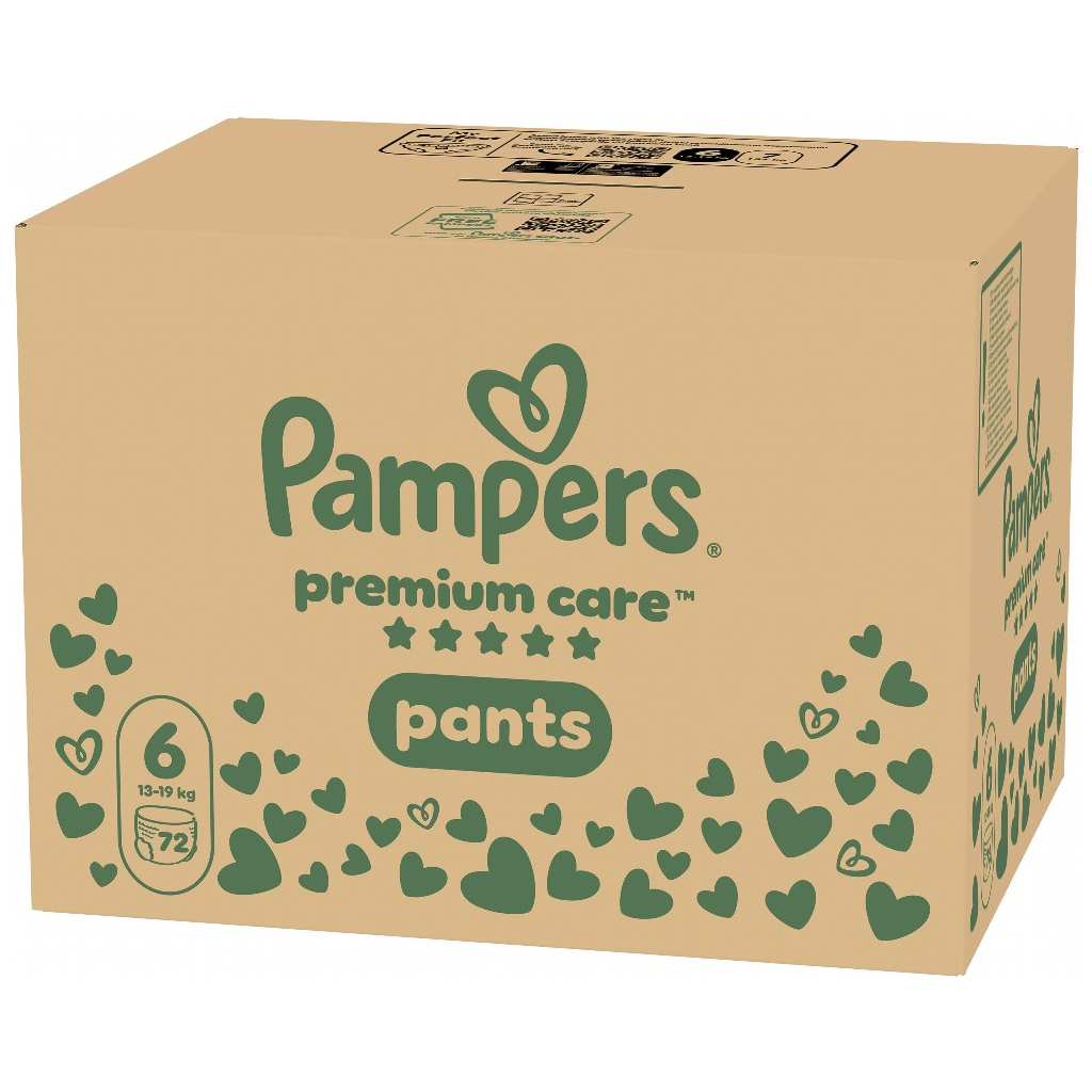 Підгузки Pampers Premium Care Pants Розмір 6 (13-19 кг) 72 шт (8006530320139) Підгузки Pampers Premium Care Pants Розмір 6 (13-19 кг) 72 шт (8006530320139)