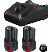 Bosch Professional battery + charger set, GBA 12V, 2×3.0Ah, ZP GAL 12V-40 (1.600.A01.9RD)