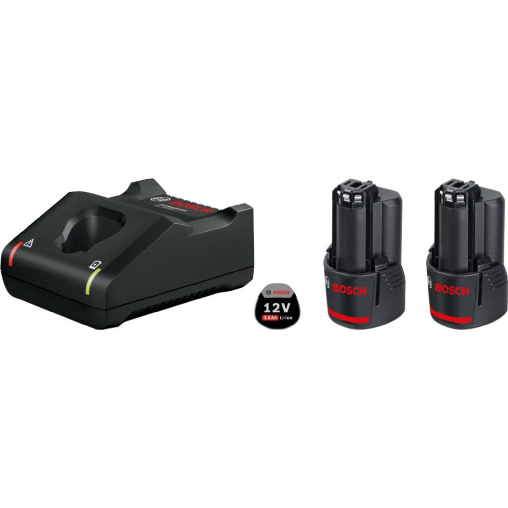 Набір акумулятор + зарядний пристрій Bosch Professional, GBA 12V, 2×3.0Ah, ЗП GAL 12V-40 (1.600.A01.9RD) Набір акумулятор + зарядний пристрій Bosch Professional, GBA 12V, 2×3.0Ah, ЗП GAL 12V-40 (1.600.A01.9RD)