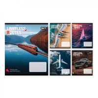 Зошит Yes Limitless routes А5 36 аркушів лінія (769039)