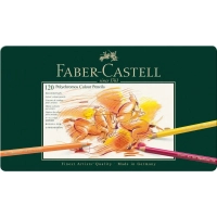 Colored pencils Faber-Castell POLYCHROMOS artistic 120 colors in a metal box (110011) (11945)
