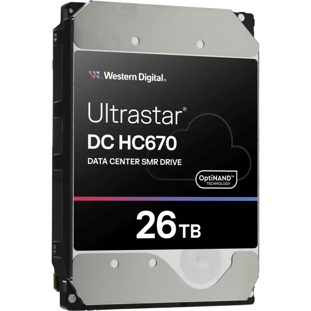 Жорсткий диск 3.5" 26TB Ultrastar DC HC670 WD (0F61452 / WSH722626ALN607) Жорсткий диск 3.5" 26TB Ultrastar DC HC670 WD (0F61452 / WSH722626ALN607)